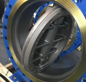 triple ecentric butterfly valve